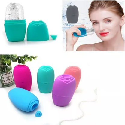 Molde De Silicona Hielo- Facial